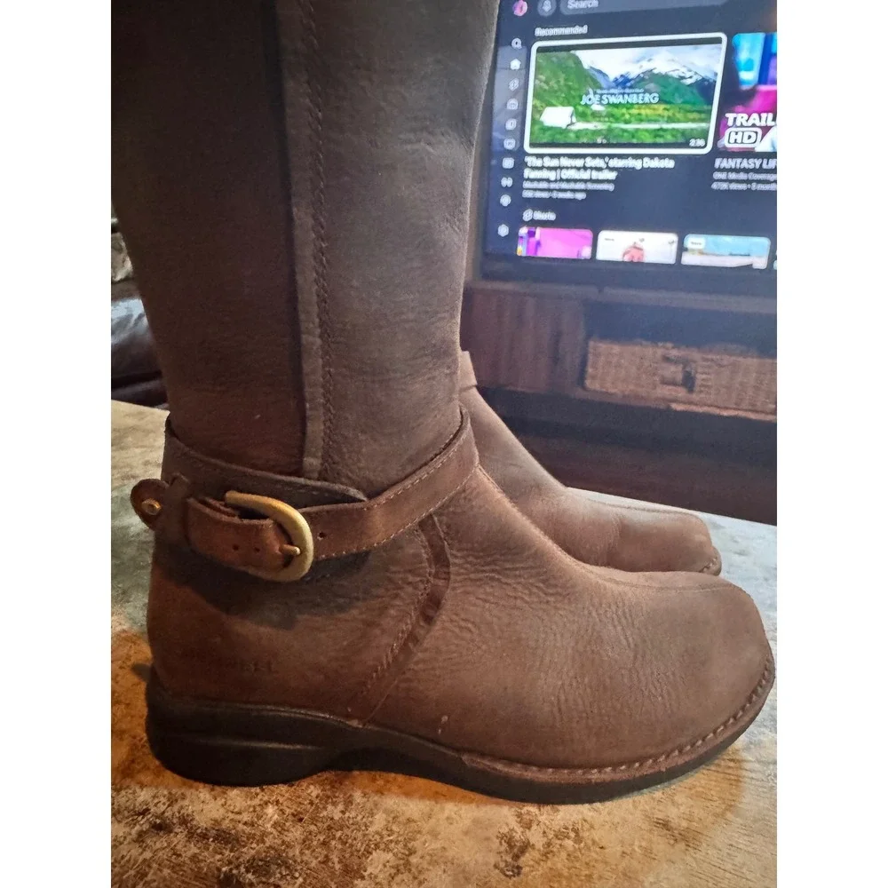 Merrell Women's Captiva Buckle-Up Waterproof Boot Gorpcore